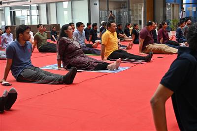 Amity University Punjab celebrates International Yoga Day