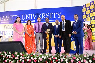 Amity University Punjab welcomes 2024 batch with grand orientation programme