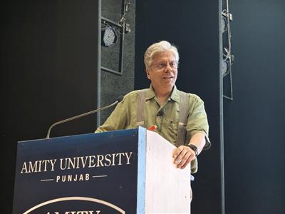 Amity varsity hosts lecture on impact of electrostatics on life, health